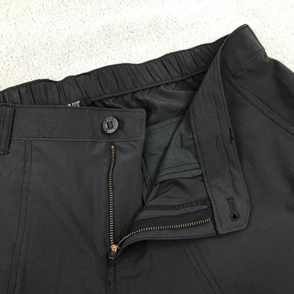 5.11 Tactical Womens XL Eden Performance Shorts Charcoal Gray 5" Inseam 63324 - Picture 6 of 14